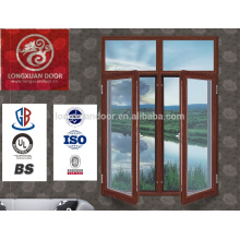 2015 moderne beste Preisqualität gehärtetes sicheres Glas Holz Schaukel Fenster